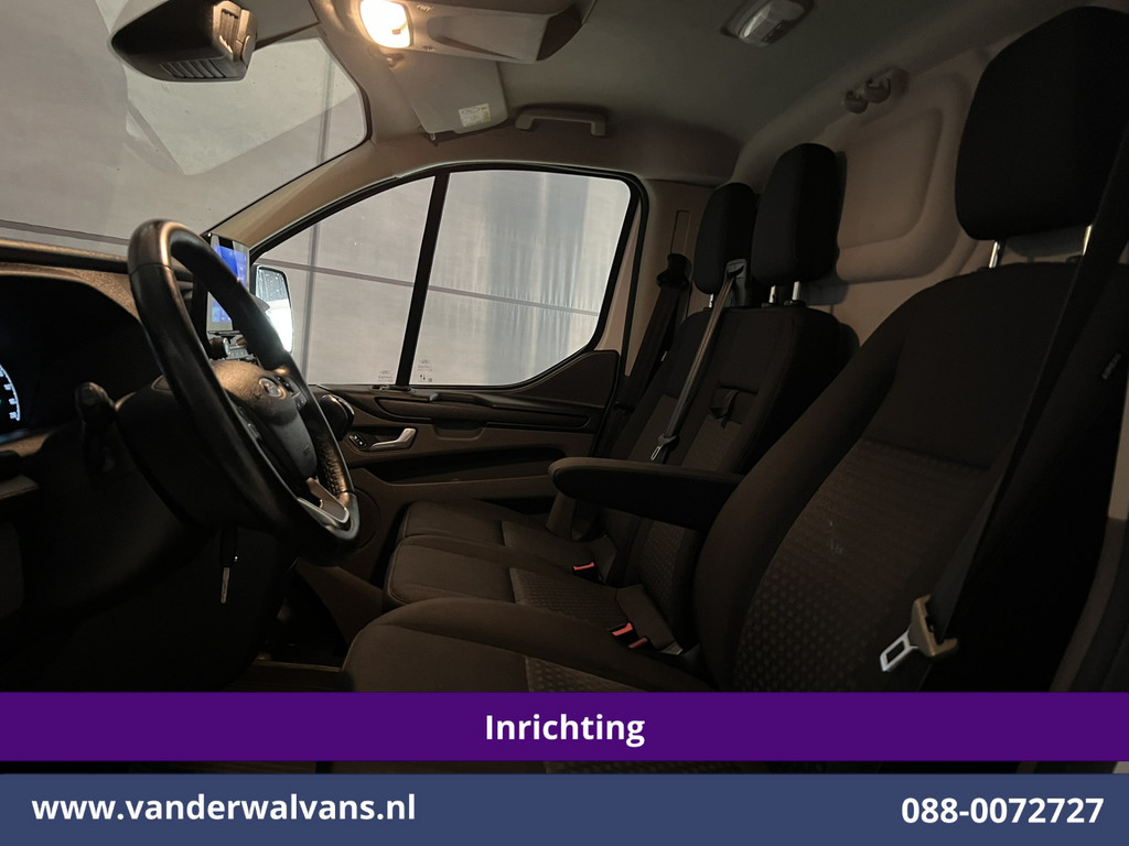 Ford Transit Custom 2.0 TDCI L2H1 Euro6 Airco | Navigatie | Camera | LED | Cruisecontrol | Android Auto Parkeersensoren, Verwarmde voorruit, Stoelverwarming, Bijrijdersbank, 2800kg trekvermogen 17