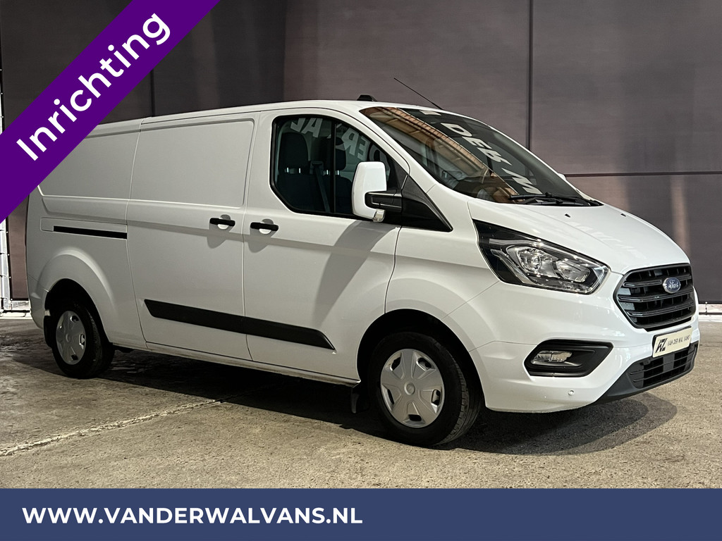 Ford Transit Custom 2.0 TDCI L2H1 Inrichting Euro6 Airco | Navigatie | Camera | LED | Cruisecontrol Parkeersensoren, Verwarmde voorruit, Stoelverwarming, Bijrijdersbank, 2800kg trekvermogen 10