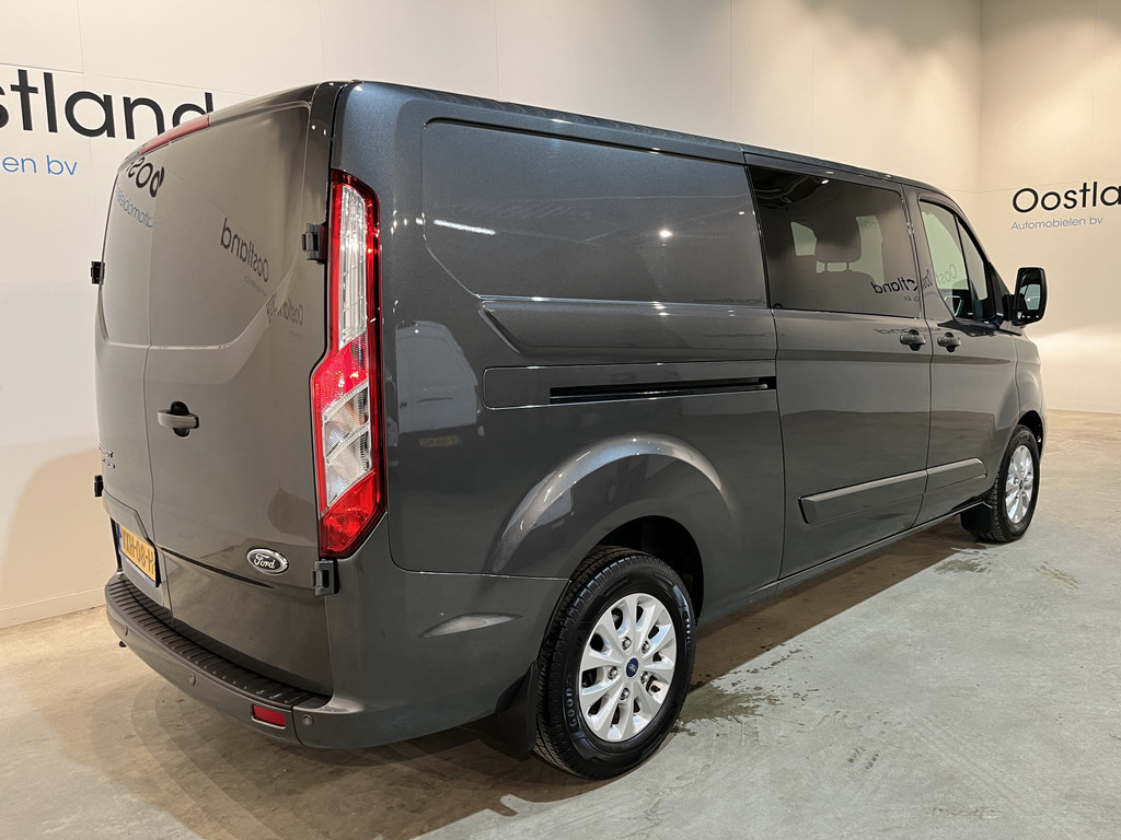 Ford Transit Custom 2.0 TDCI L2H1 Limited 130 PK DC 6 pers. / NAP / Euro 6 / Airco / Cruise Control / CarPlay / PDC / Navigatie / 16.200 KM !! 19