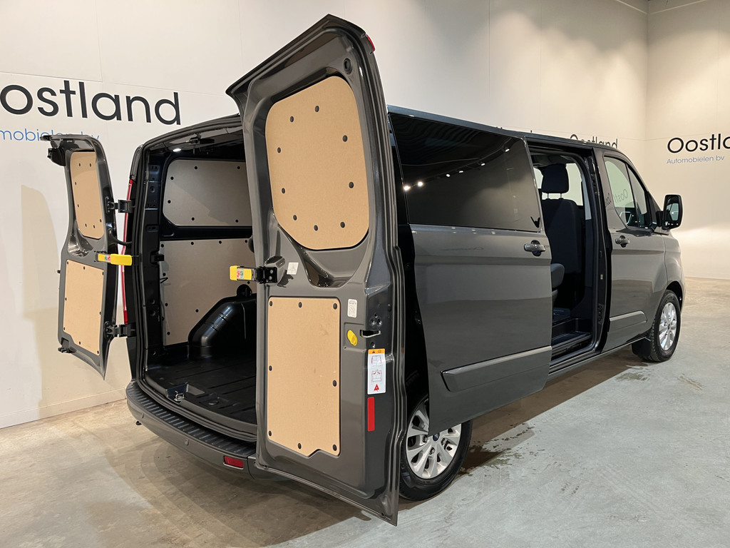 Ford Transit Custom 2.0 TDCI L2H1 Limited 130 PK DC 6 pers. / NAP / Euro 6 / Airco / Cruise Control / CarPlay / PDC / Navigatie / 16.200 KM !! 2