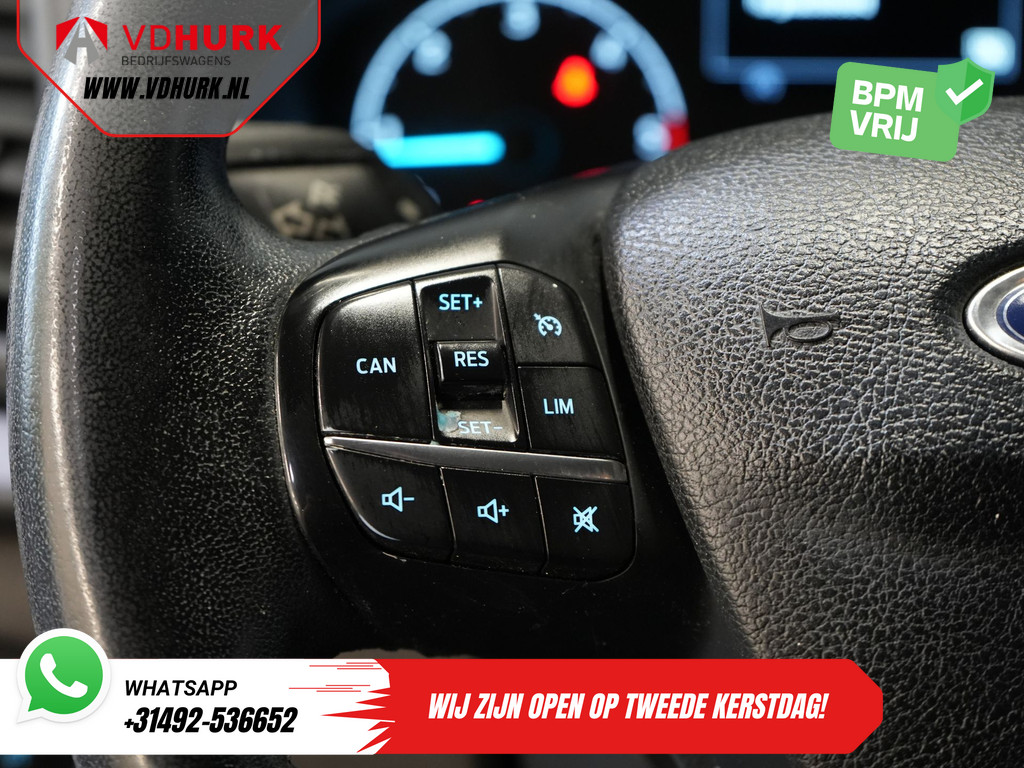 Ford Transit Custom 2.0 TDCI L2 Trend DC Dubbel Cabine BPM VRIJ! Stoelverw./ Carplay/ 2.7t Trekverm./ Navi/ PDC/ Cruise 17