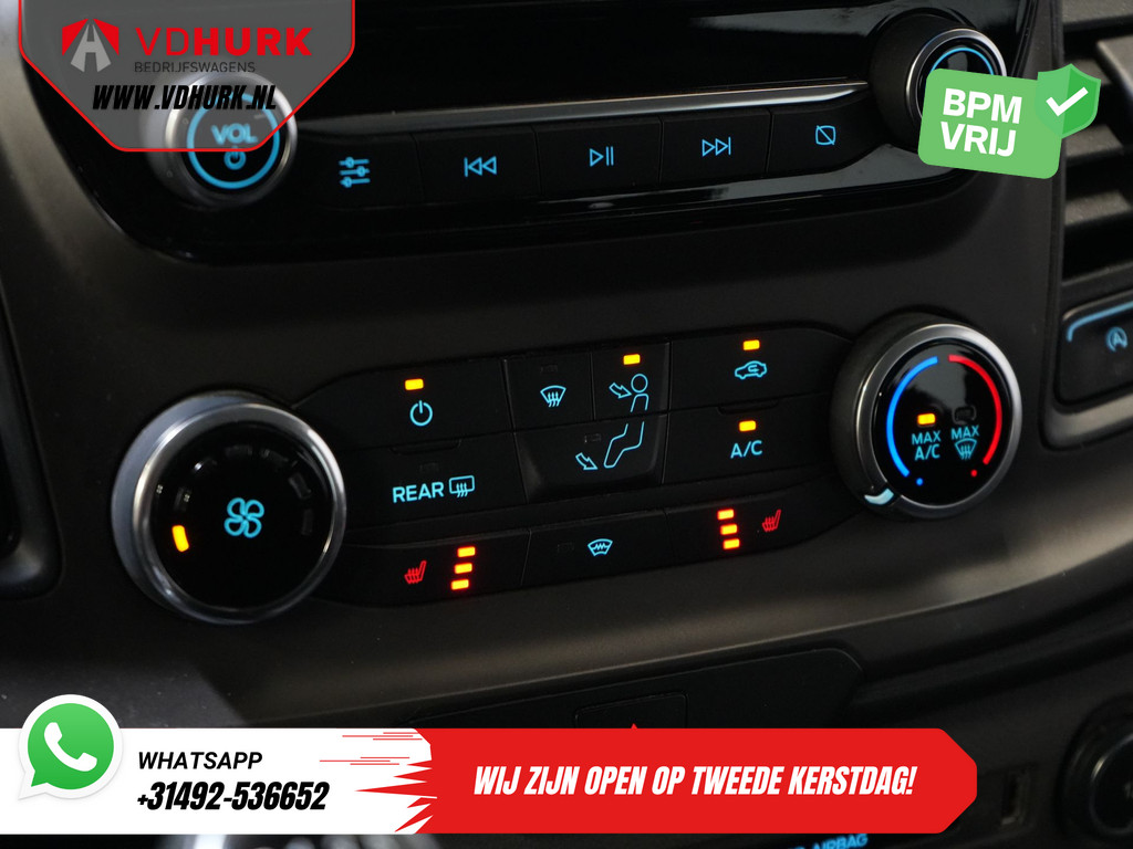 Ford Transit Custom 2.0 TDCI L2 Trend DC Dubbel Cabine BPM VRIJ! Stoelverw./ Carplay/ 2.7t Trekverm./ Navi/ PDC/ Cruise 18