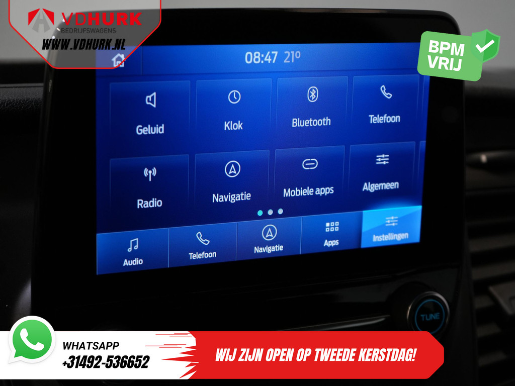 Ford Transit Custom 2.0 TDCI L2 Trend DC Dubbel Cabine BPM VRIJ! Stoelverw./ Carplay/ 2.7t Trekverm./ Navi/ PDC/ Cruise 20