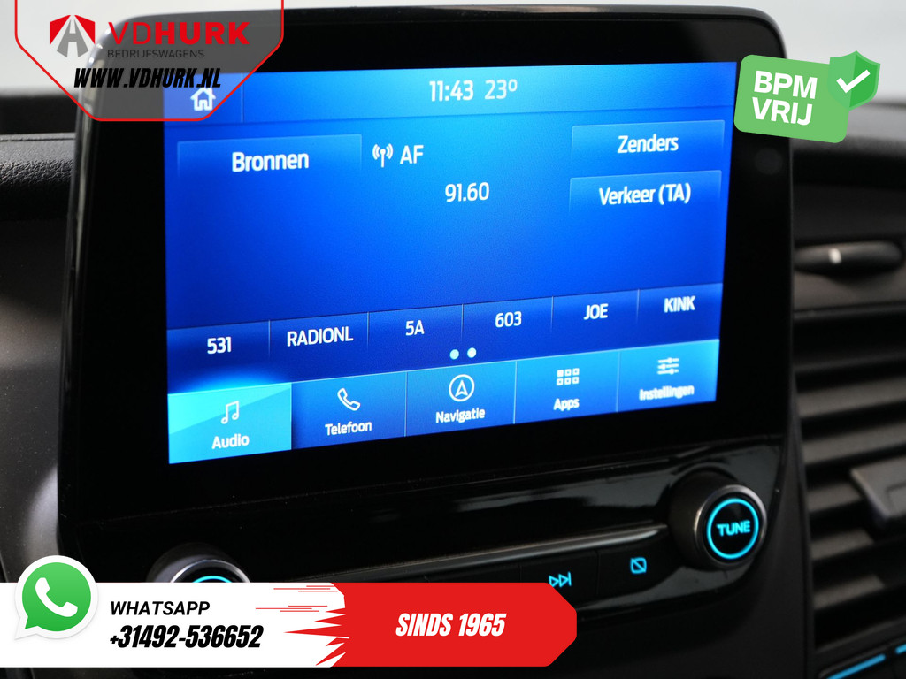 Ford Transit Custom 2.0 TDCI L2 Trend DC Dubbel Cabine Stoelverw./ Carplay/ 2.7t Trekverm./ Navi/ PDC/ Cruise 20