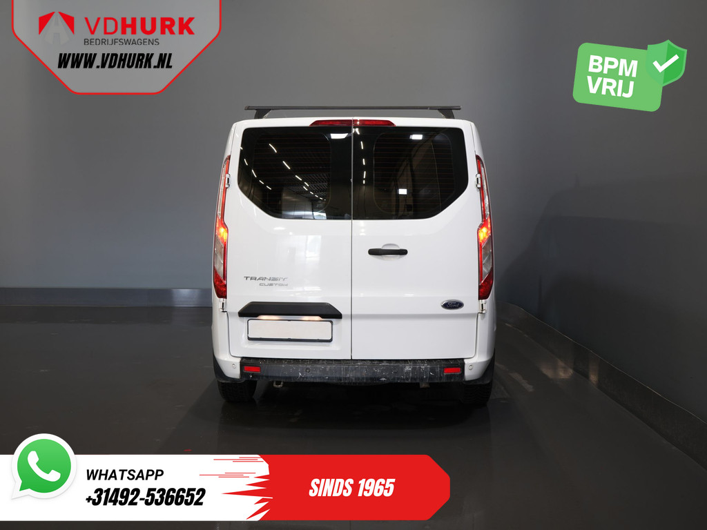 Ford Transit Custom 2.0 TDCI L2 Trend DC Dubbel Cabine Stoelverw./ Carplay/ 2.7t Trekverm./ Navi/ PDC/ Cruise 6