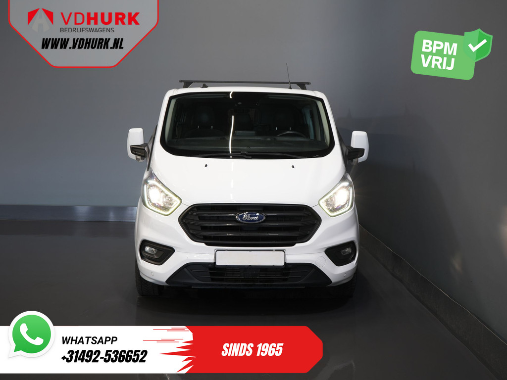 Ford Transit Custom 2.0 TDCI L2 Trend DC Dubbel Cabine Stoelverw./ Carplay/ 2.7t Trekverm./ Navi/ PDC/ Cruise 7