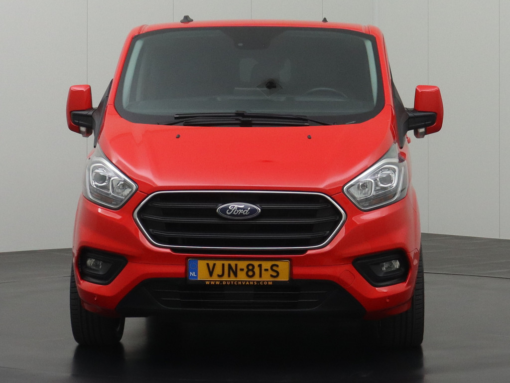 Ford Transit Custom 2.0TDCI Lang Dubbele Cabine Limited | 2xSchuifdeur | Leder | Navigatie | Camera | Betimmering 10