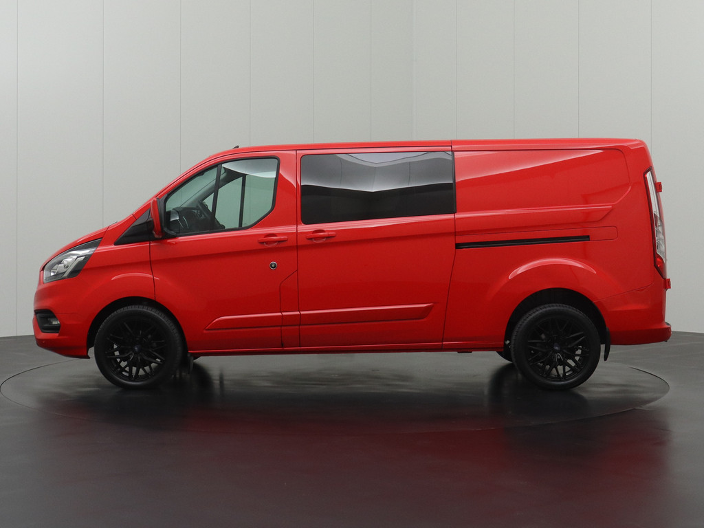 Ford Transit Custom 2.0TDCI Lang Dubbele Cabine Limited | 2xSchuifdeur | Leder | Navigatie | Camera | Betimmering 12