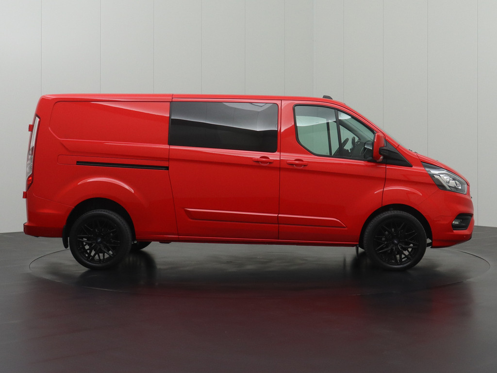 Ford Transit Custom 2.0TDCI Lang Dubbele Cabine Limited | 2xSchuifdeur | Leder | Navigatie | Camera | Betimmering 13