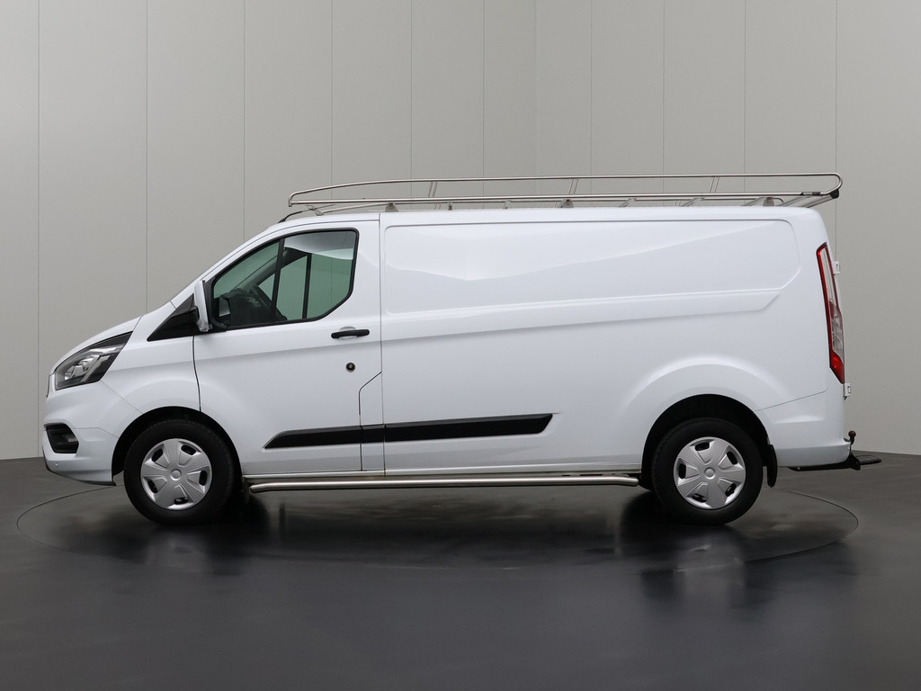 Ford Transit Custom 2.0TDCI Lang Imperiaal | Trekhaak | Achterdeuren | Airco | Cruise | 3-Persoons 12