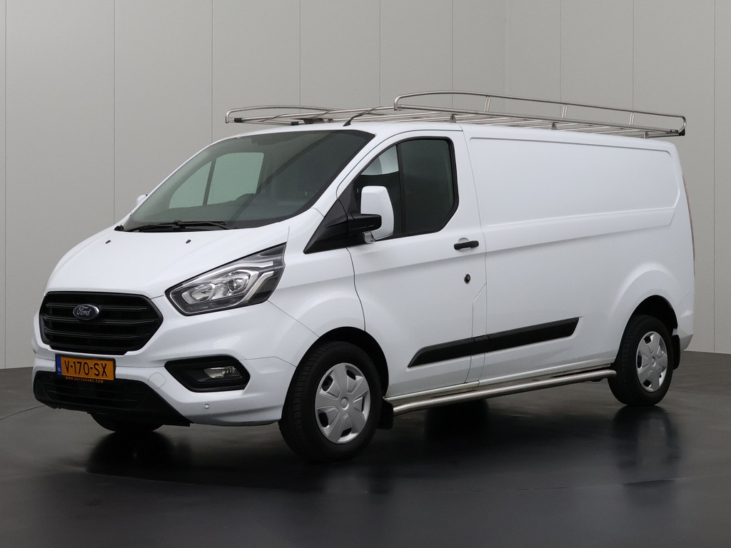 Ford Transit Custom 2.0TDCI Lang Imperiaal | Trekhaak | Achterdeuren | Airco | Cruise | 3-Persoons 7
