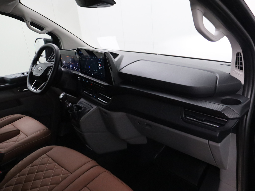 Ford Transit Custom 2.0TDCI Lang Raptor Sport | Cognac Leder | | Navigatie | Camera | Cruise | 3-Persoons | Garantie 2029 21