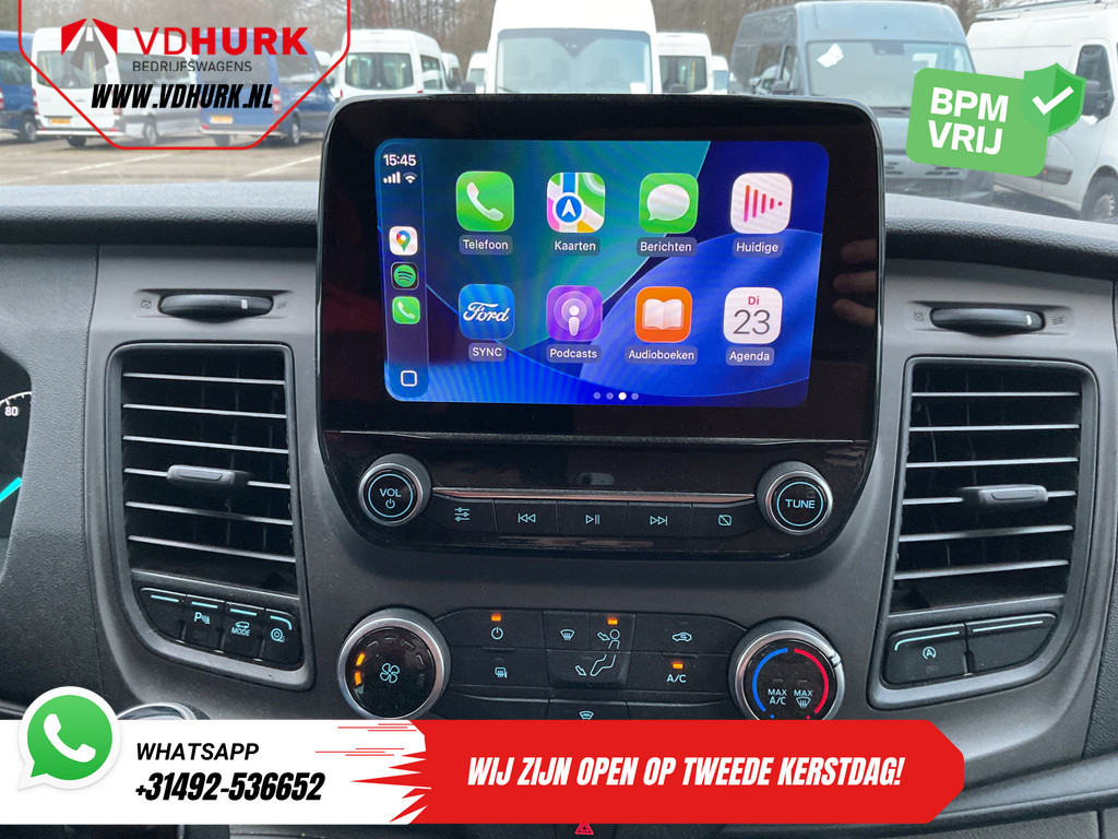 Ford Transit Custom 2.0 TDCI Trend NL Auto/ Carplay/ 2.5t Trekverm./ Camera/ Cruise/ Airco/ Trekhaak 12
