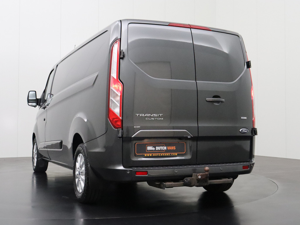 Ford Transit Custom 2.0TDCi 130PK Automaat Lang Limited | Navigatie | Camera | 3-Persoons | Trekhaak | Airco | Cruise | Betimmering 21