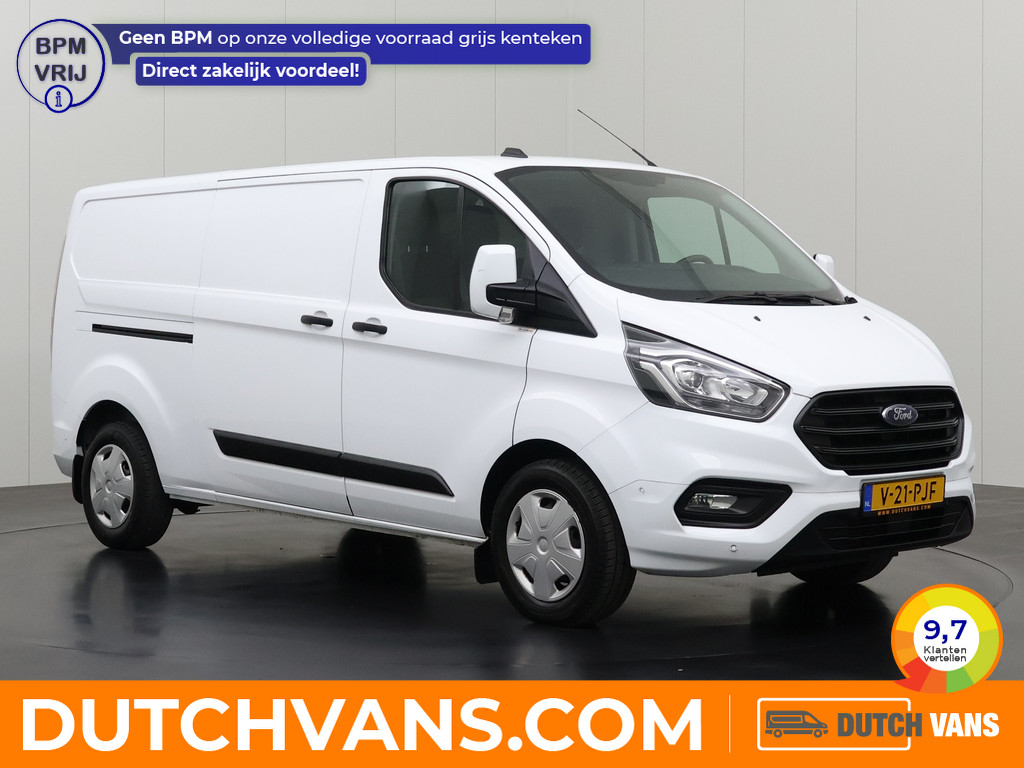 Ford Transit Custom 2.0TDCi 130PK Lang | Airco | Cruise | 3-Zits | Betimmering