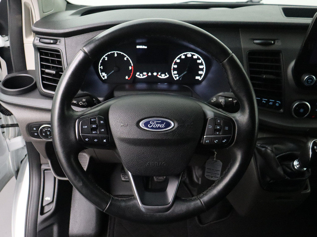 Ford Transit Custom 2.0TDCi 130PK Lang Edition | Leder | Navigatie | Camera | 3-Persoons | Betimmering 14
