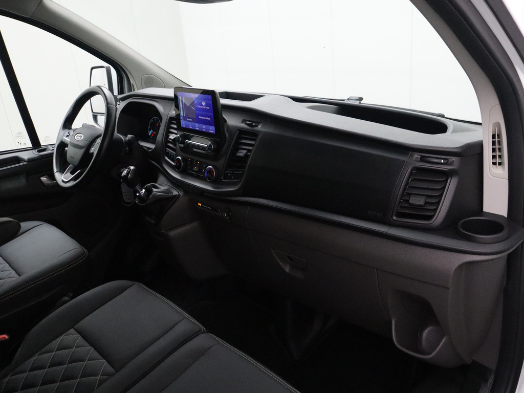 Ford Transit Custom 2.0TDCi 130PK Lang Edition | Leder | Navigatie | Camera | 3-Persoons | Betimmering 20