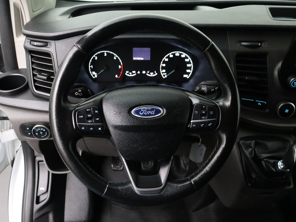Ford Transit Custom 2.0TDCi 130PK Lang | Kastinrichting | Navigatie | Airco | Cruise | 3-Persoons | Trekhaak 14