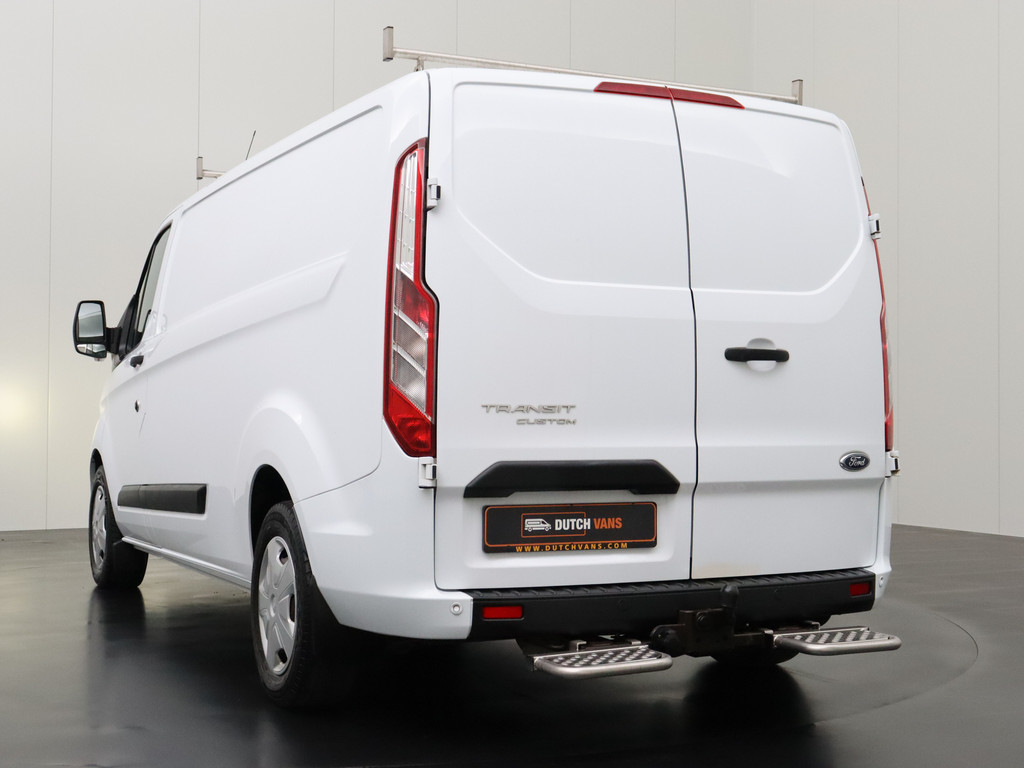 Ford Transit Custom 2.0TDCi 130PK Lang | Kastinrichting | Navigatie | Airco | Cruise | 3-Persoons | Trekhaak 20