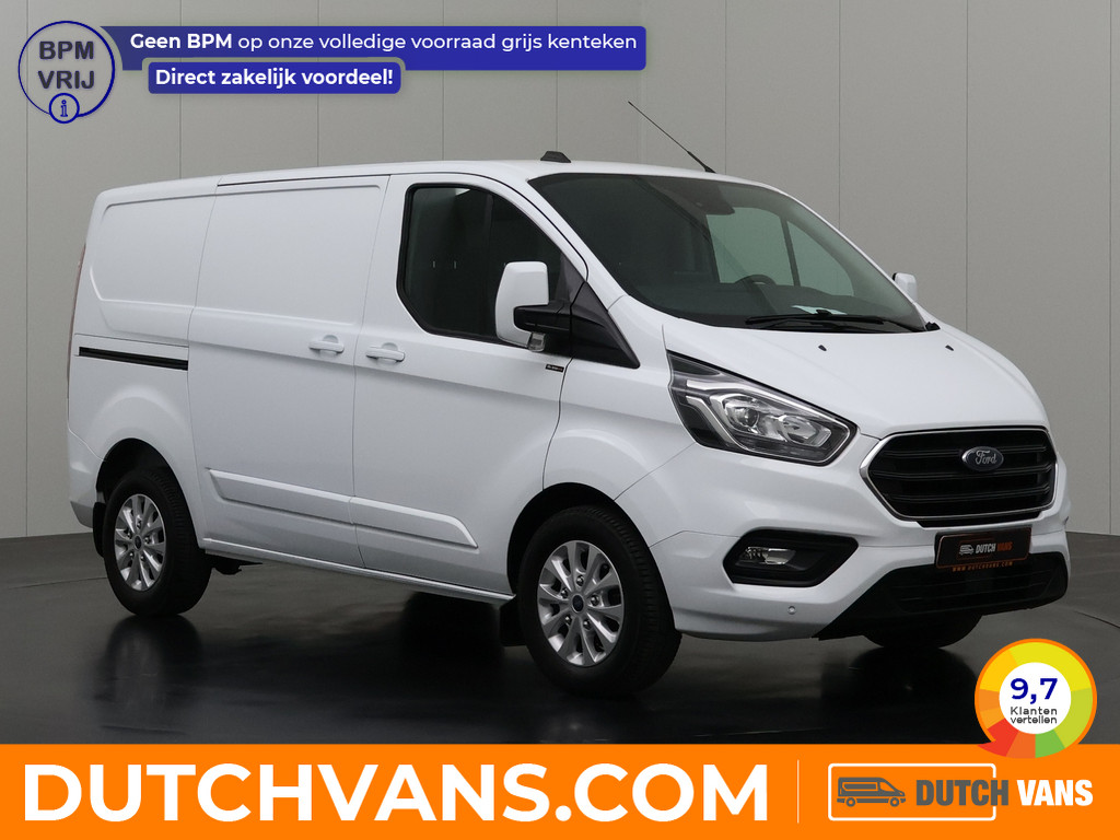 Ford Transit Custom 2.0TDCi 130PK Limited | Navigatie | Camera | Airco | Cruise | 3-Zits | Betimmering
