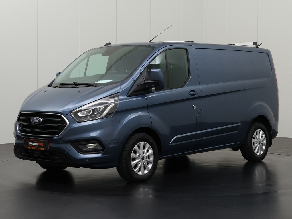 Ford Transit Custom 2.0TDCi 170PK Automaat Limited | Dakdraagsysteem | Navigatie | Camera | Airco | Trekhaak | Cruise | 3-Persoons 7