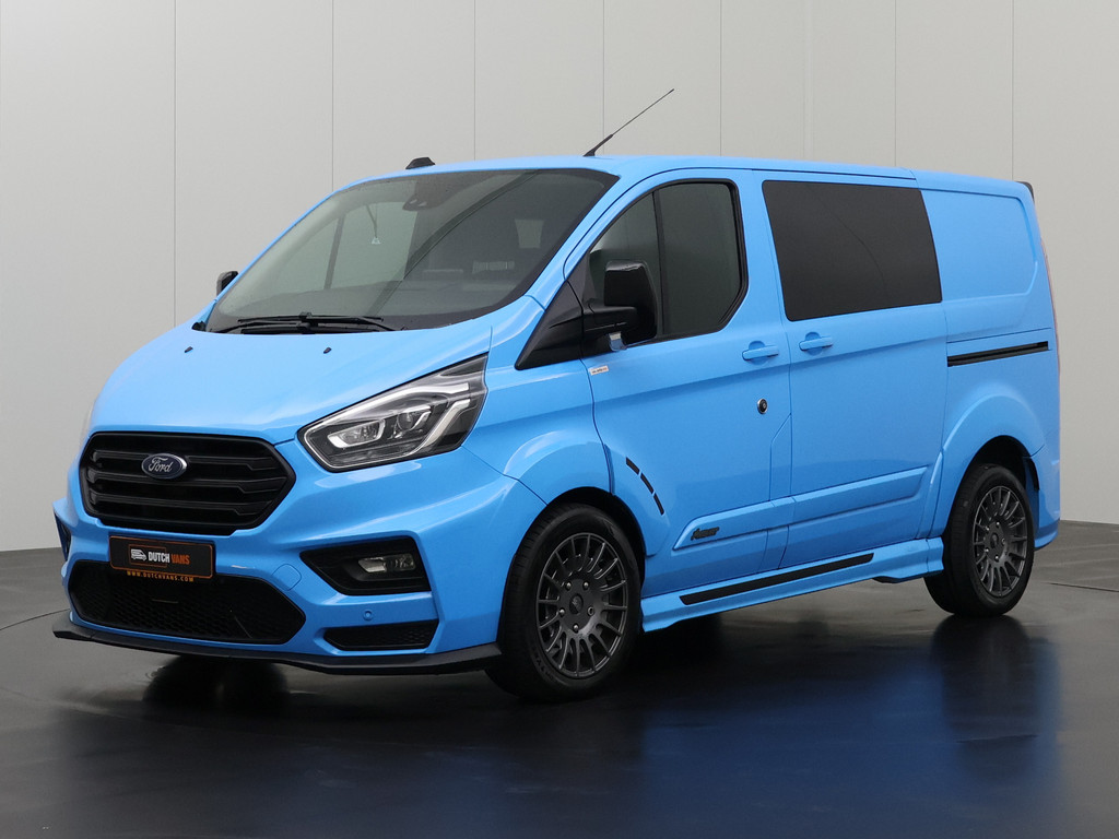 Ford Transit Custom 2.0TDCi 185PK Automaat Dubbele Cabine MS-RT | Leder | Navigatie | Camera | Airco | Cruise | 6-Persoons 7