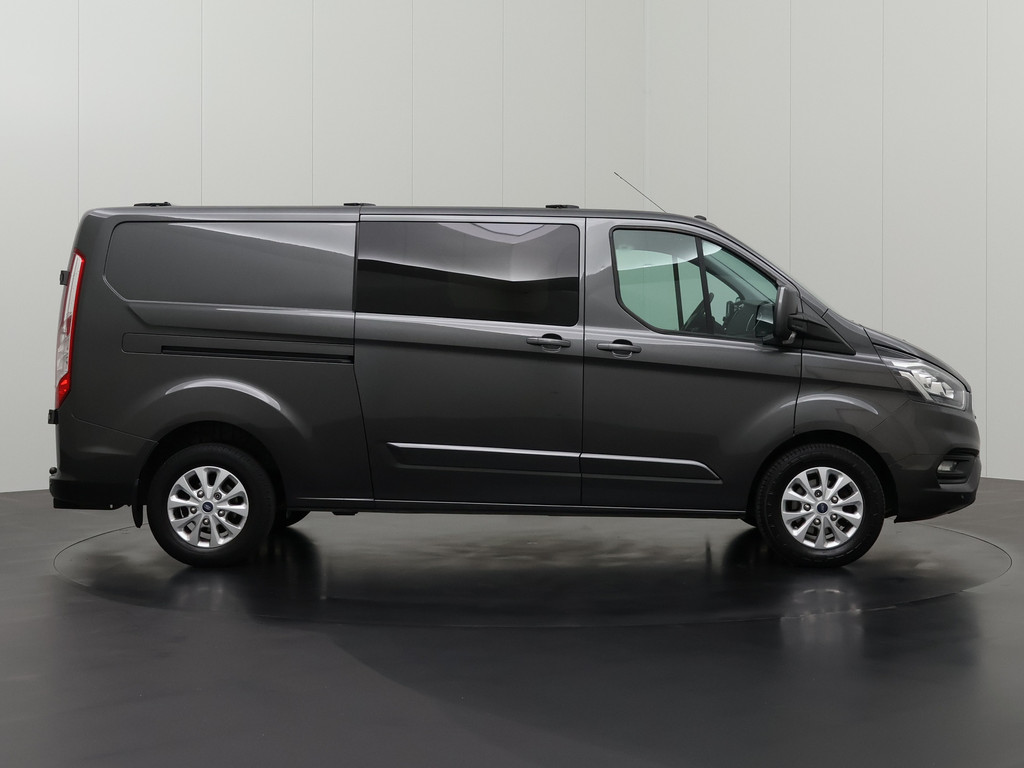 Ford Transit Custom 2.0TDI 130PK Lang Dubbele Cabine Limited | 2xSchuifdeur | 6-Persoons | Airco | Cruise | Dakdraagsysteem 12