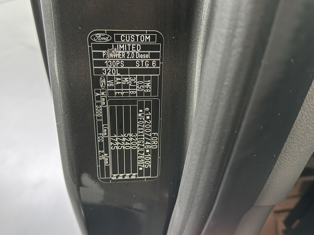 Ford Transit Custom 2.0TDI 130PK Lang Dubbele Cabine Limited | 2xSchuifdeur | 6-Persoons | Airco | Cruise | Dakdraagsysteem 20