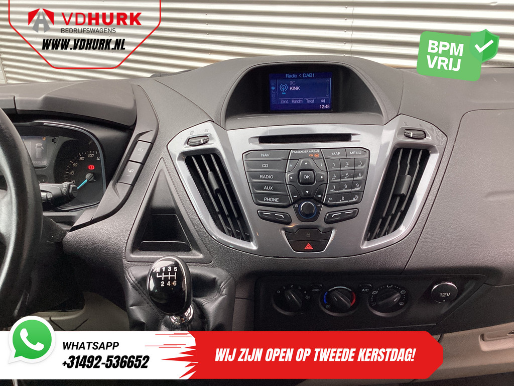 Ford Transit Custom 2.2 TDCI 155 pk Limited DC Dubbel Cabine 2xSchuifdeur/ Elek. Stoel/ Leder/ Stoelverw./ Sidebars/ Airco/ Navi/ Cruise/ Camera/ PDC 15
