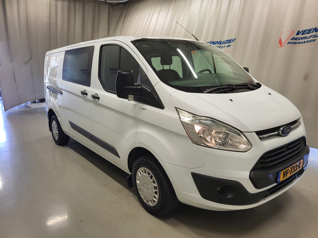Ford Transit Custom 2.2TDCI L2/H1 Dubbele Cabine Apk tot 19-11-2026! 12