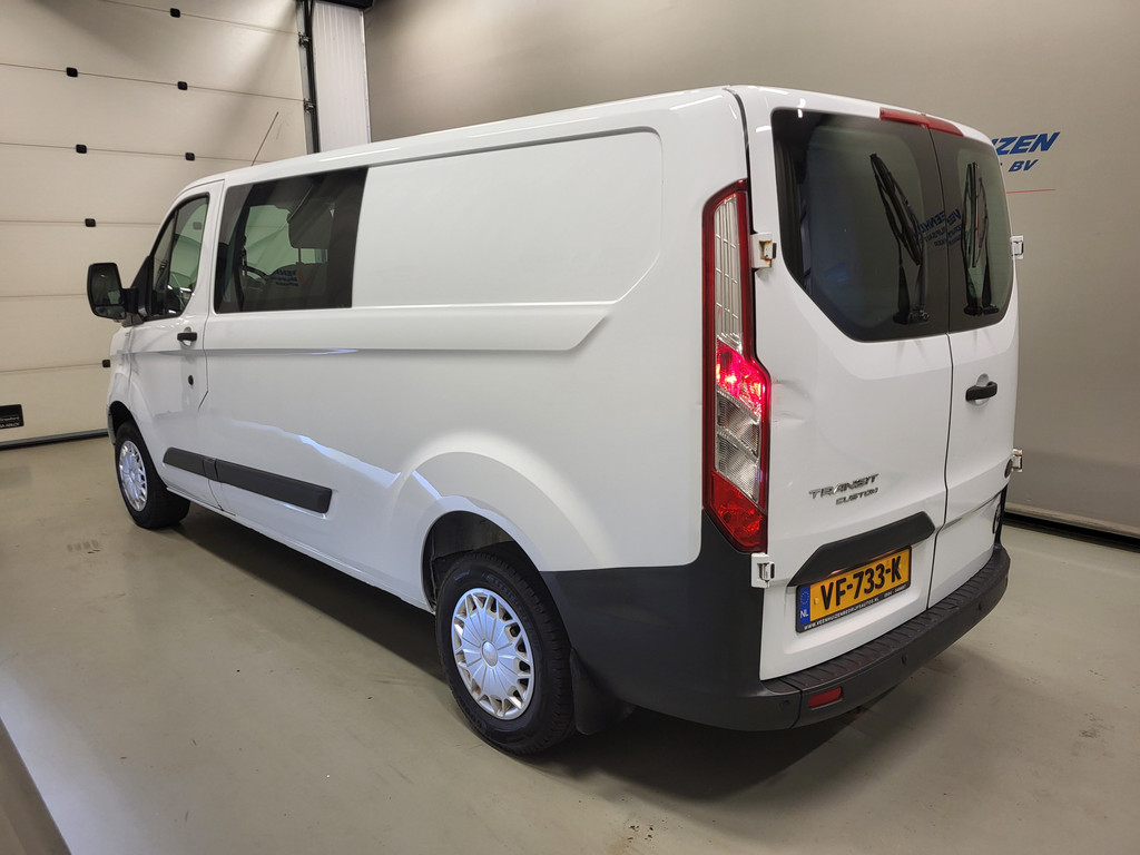 Ford Transit Custom 2.2TDCI L2/H1 Dubbele Cabine Apk tot 19-11-2026! 13