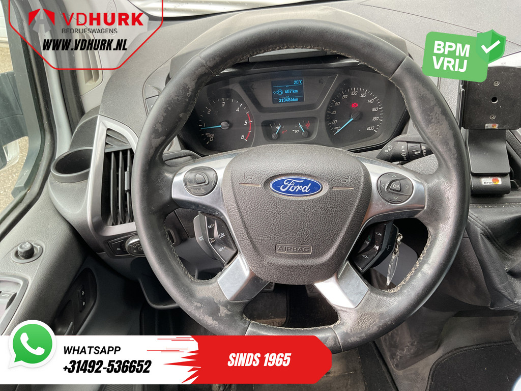 Ford Transit Custom 2.2 TDCI Trend EXPORT Airco/ Camera/ Cruise/ Sidesteps/ 18?LMV/ Trekhaak 15