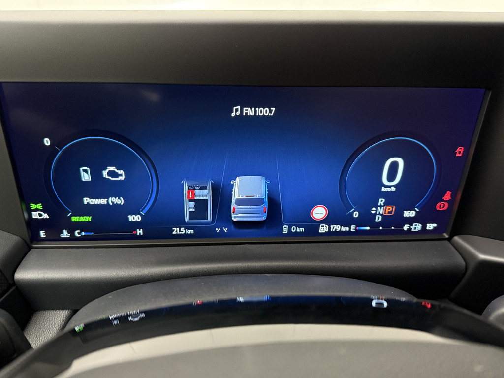 Ford Transit Custom 2.5 PHEV Automaat Lang Limited Kombi | 9-Persoons | 2xSchuifdeur | EUR 49.750,-- incl BPM en excl BTW | Navigatie | Camera | Airco | Privacy Glass | Trekhaak 9