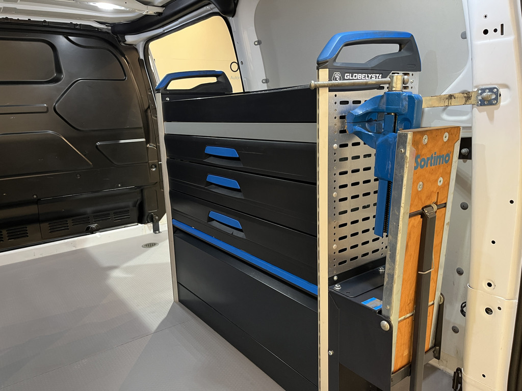 Ford Transit Custom 280 2.0 TDCI L1H1 Trend 130 PK / Servicebus / Sortimo Inrichting / Euro 6 / Airco / Camera / CarPlay / Cruise Control Adap. / Navigatie / Klep / 3-Zits / 55.000 KM !! 12