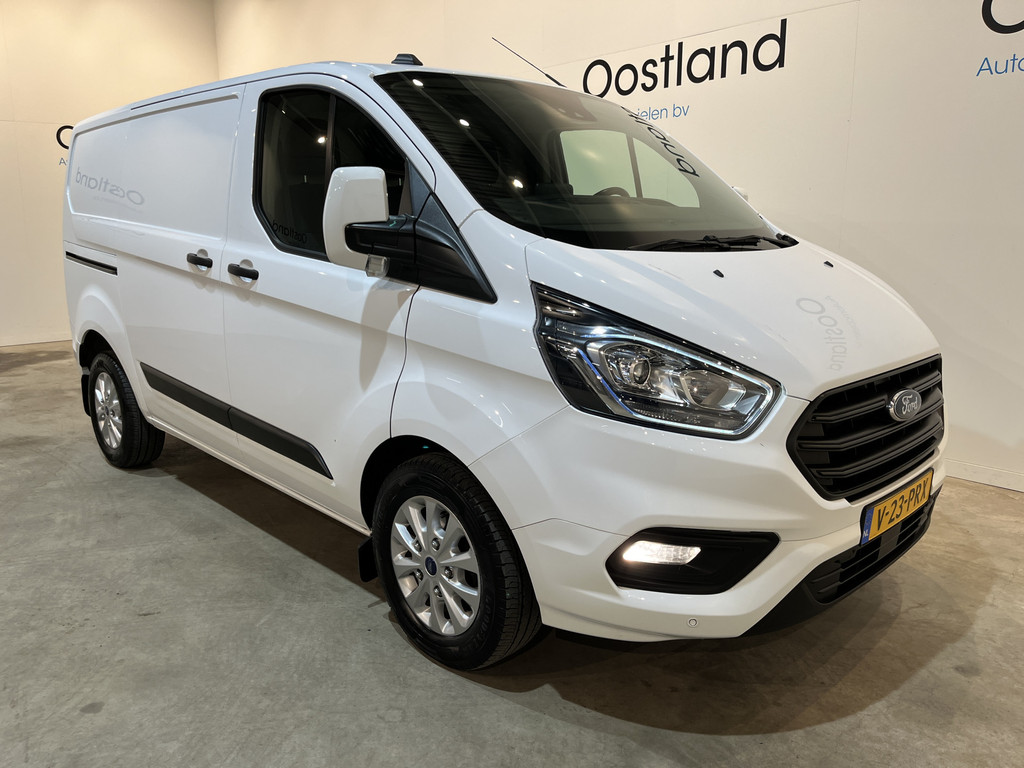 Ford Transit Custom 280 2.0 TDCI L1H1 Trend 130 PK / Servicebus / Sortimo Inrichting / Euro 6 / Airco / Camera / CarPlay / Cruise Control Adap. / Navigatie / Klep / 3-Zits / 55.000 KM !! 17
