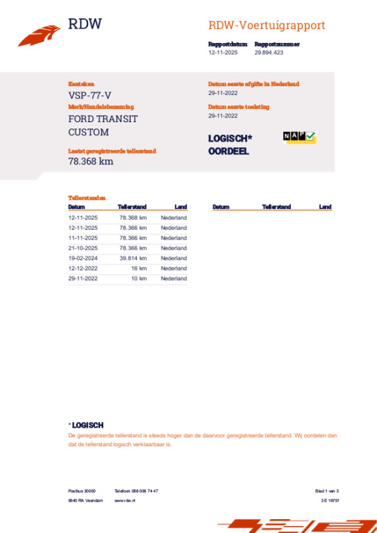 Ford Transit Custom 280 L1 Trend lage kilometerstand 78388 km bj 22 21