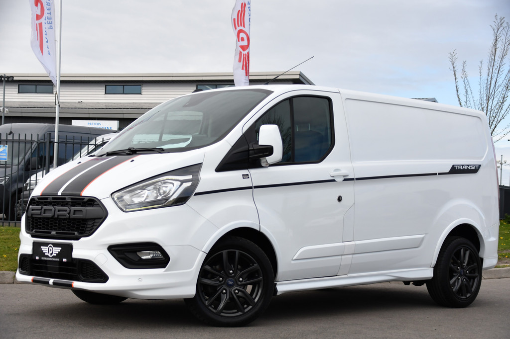 Ford Transit Custom 290 2.0 TDCI L1H1 Sport Camera, Cruise, LED, Leder, Stoelverwarming, 170pk, Automaat, Trekhaak, Voorruit verwarming, Uniek! 4
