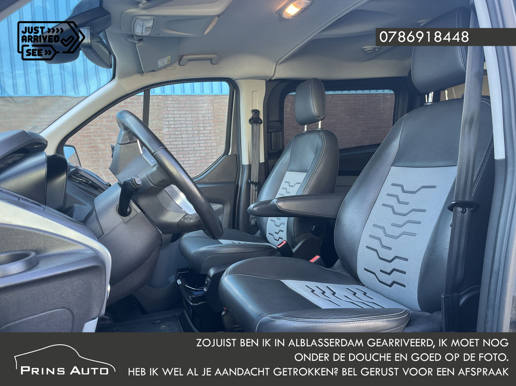 Ford Transit Custom 290 2.0 TDCI L2H1 Limited |DUBBELE CABINE|MARGE GEEN BTW|TREKHAAK|CAMERA|ORG.NL|NAP| 3778 10