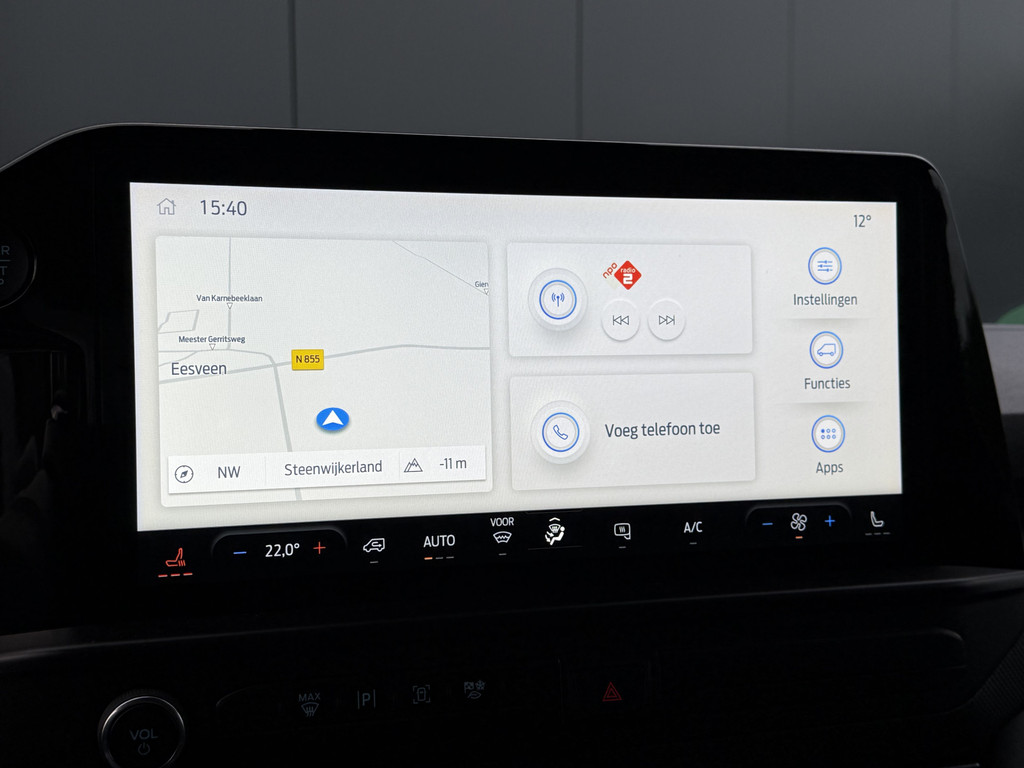 Ford Transit Custom 300 2.0 TDCI 150 PK / LIMITED / L1H1 / ADAPTIVE CRUISE / **FABRIEKSGARANTIE** /CAMERA / AIRCO / BLINDSPOT / LANE ASSIST / 3-ZITS 12