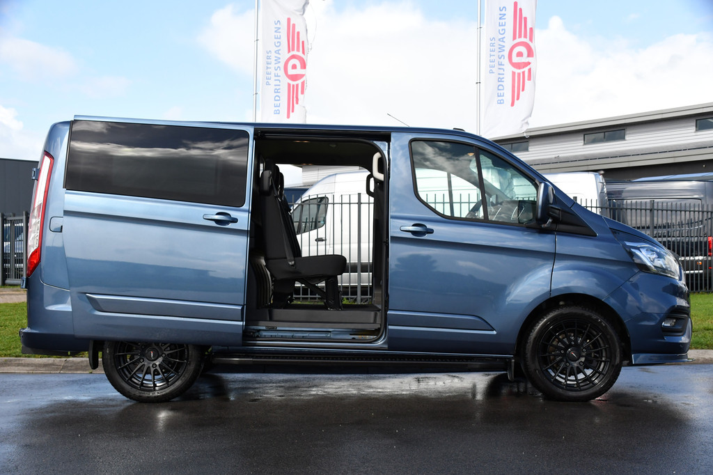 Ford Transit Custom 300 2.0 TDCI L1H1 DC Raptor Edition Camera, Cruise, Carplay, 130pk, Stoelverarming, Sport pakket, 2 x Schuifdeur, multimedia, Sensoren, Uniek! 11