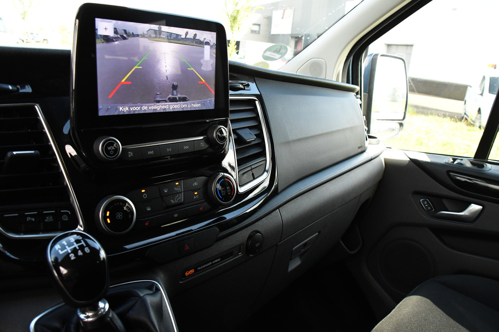 Ford Transit Custom 300 2.0 TDCI L1H1 DC Raptor Edition Camera, Cruise, Carplay, 130pk, Stoelverarming, Sport pakket, 2 x Schuifdeur, multimedia, Sensoren, Uniek! 21