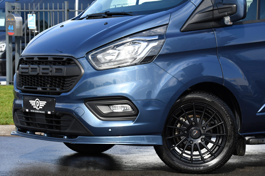 Ford Transit Custom 300 2.0 TDCI L1H1 DC Raptor Edition Camera, Cruise, Carplay, 130pk, Stoelverarming, Sport pakket, 2 x Schuifdeur, multimedia, Sensoren, Uniek! 7