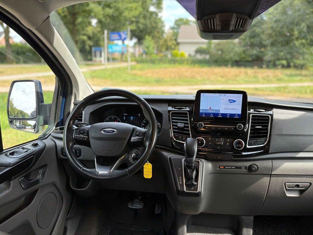 Ford Transit Custom 300 2.0 TDCI L1H1 Limited DC AUTOMAAT ADAPT Cruise|LED VERL|NAVI|lederen bekl|ORIG NEDERLANDS|NAP 11