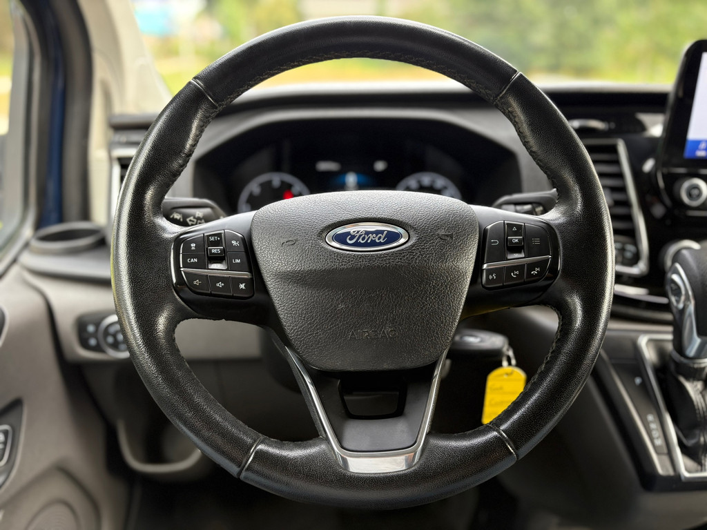 Ford Transit Custom 300 2.0 TDCI L1H1 Limited DC AUTOMAAT ADAPT Cruise|LED VERL|NAVI|lederen bekl|ORIG NEDERLANDS|NAP 14