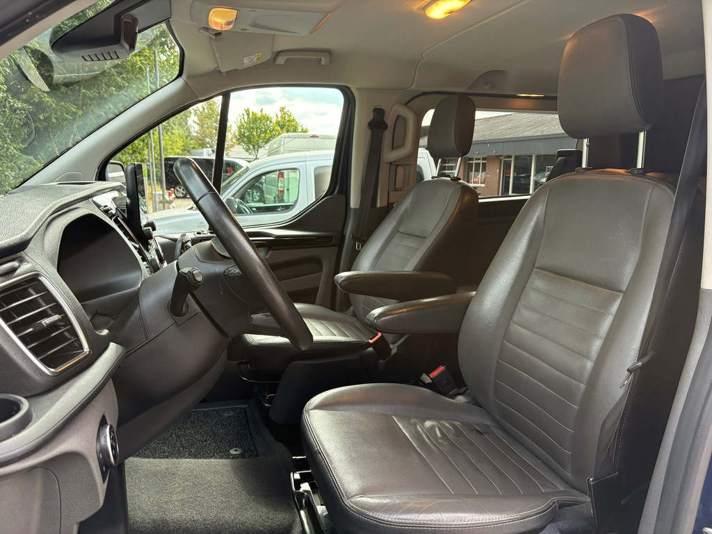 Ford Transit Custom 300 2.0 TDCI L1H1 Limited DC AUTOMAAT ADAPT Cruise|LED VERL|NAVI|lederen bekl|ORIG NEDERLANDS|NAP 18