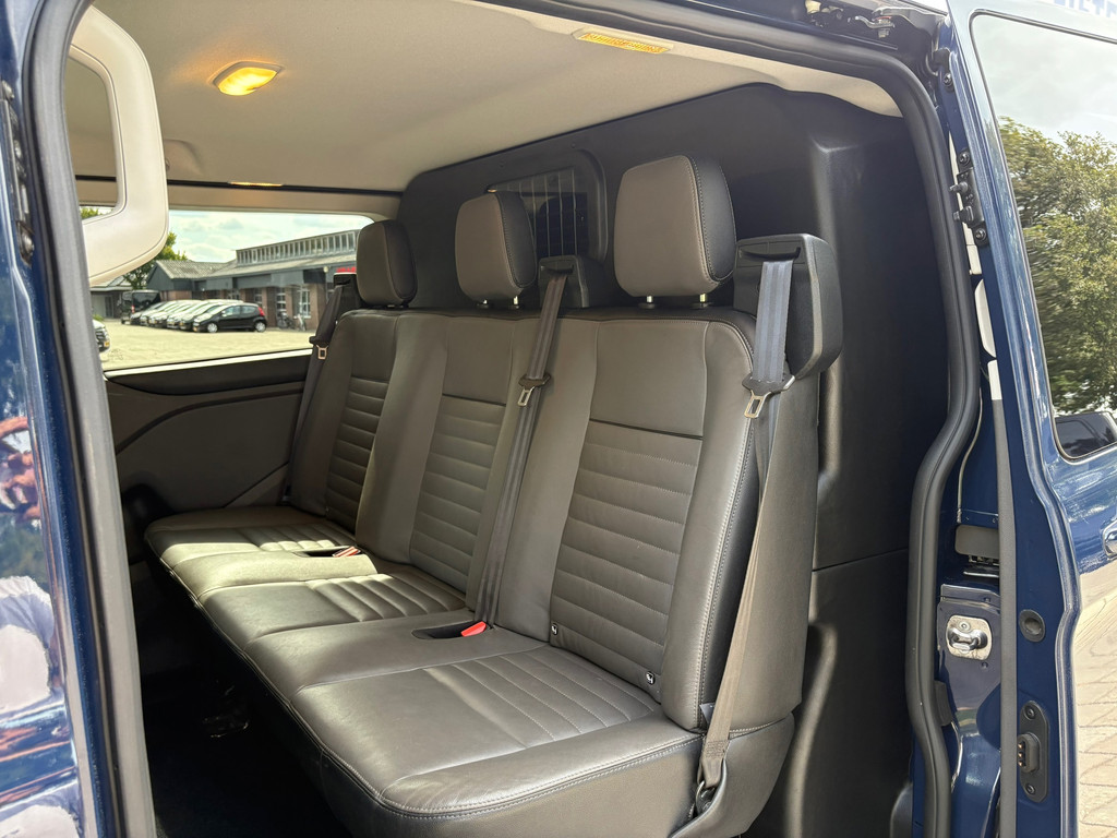 Ford Transit Custom 300 2.0 TDCI L1H1 Limited DC AUTOMAAT ADAPT Cruise|LED VERL|NAVI|lederen bekl|ORIG NEDERLANDS|NAP 20