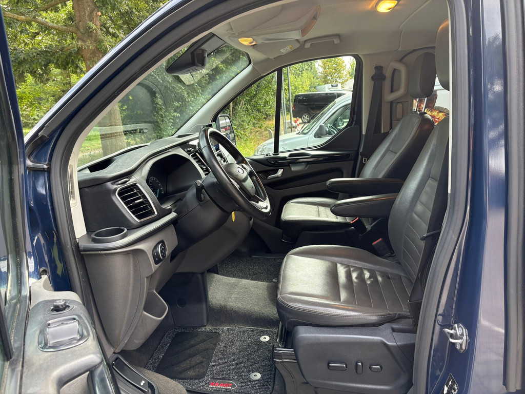 Ford Transit Custom 300 2.0 TDCI L1H1 Limited DC AUTOMAAT ADAPT Cruise|LED VERL|NAVI|lederen bekl|ORIG NEDERLANDS|NAP 21