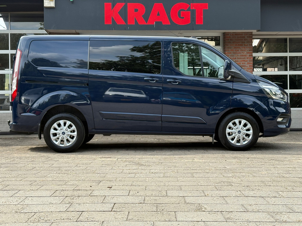 Ford Transit Custom 300 2.0 TDCI L1H1 Limited DC AUTOMAAT ADAPT Cruise|LED VERL|NAVI|lederen bekl|ORIG NEDERLANDS|NAP 7