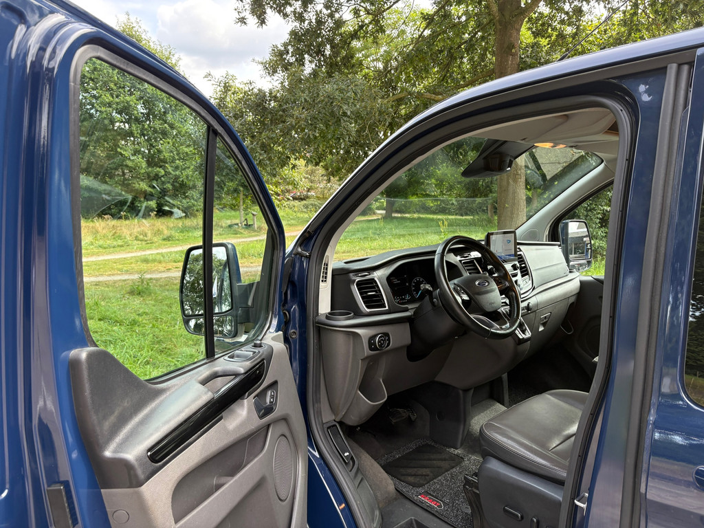 Ford Transit Custom 300 2.0 TDCI L1H1 Limited DC AUTOMAAT ADAPT Cruise|LED VERL|NAVI|lederen bekl|ORIG NEDERLANDS|NAP 9