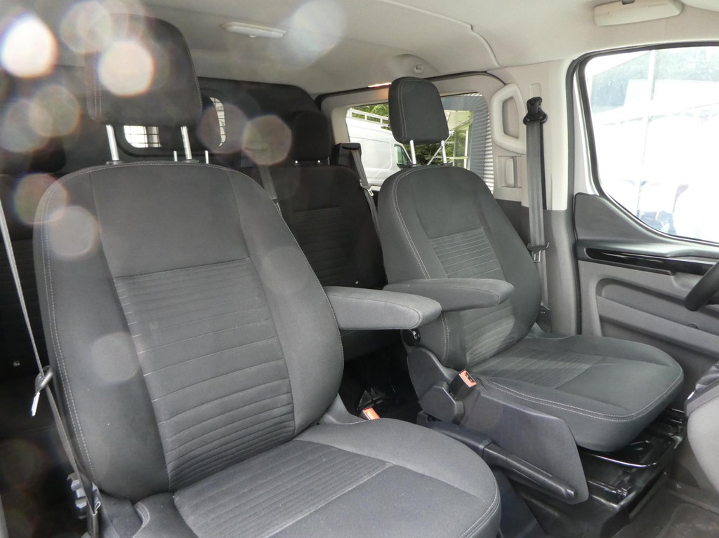 Ford Transit Custom 300 2.0 TDCI L2 170pk, DC, Dubbel Cabine, LED, 2xSchuifdeur. 19